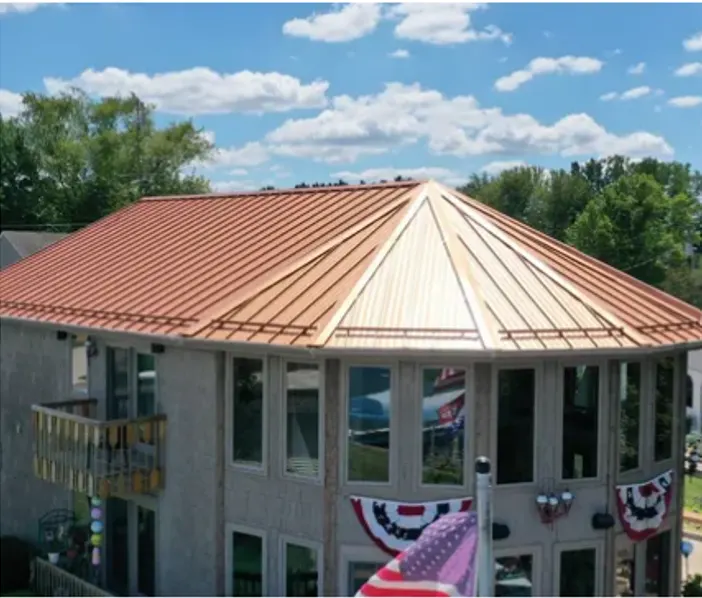 Metal roofing by Chesterfield Metal Roofing near Yorktown, IN